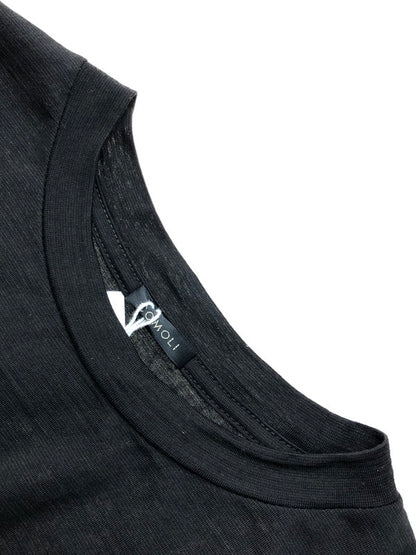 【現状渡し品】【メンズ】 COMOLI コモリ 23SS SUMMER WOOL 天竺 TEE X01-05013 サマーウール 天竺 Tシャツ 半袖Tシャツ 140-250920-na-12-tag サイズ：4 カラー：ブラウン 万代Net店