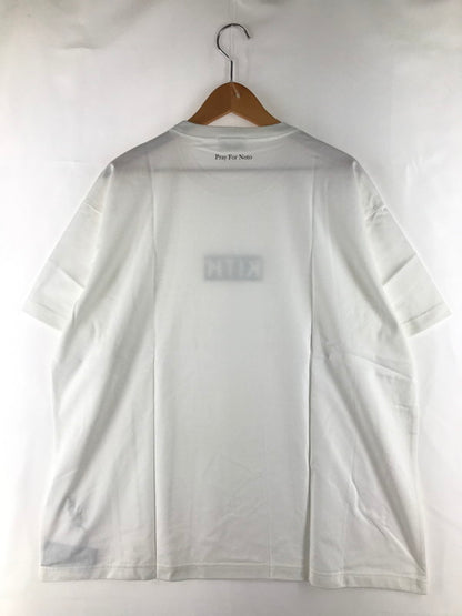 【中古美品】【メンズ】 KITH キス PRAY FOR NOTO TEE WHITE 24-071-060-0078-1-0 キス プレイ フォー ノト Tシャツ ホワイト 半袖Tシャツ トップス 142-250925-rt-04-tag カラー：ホワイト 万代Net店