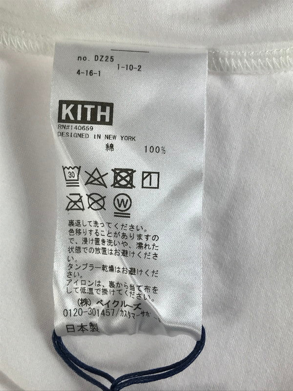 【中古美品】【メンズ】 KITH キス PRAY FOR NOTO TEE WHITE 24-071-060-0078-1-0 キス プレイ フォー ノト Tシャツ ホワイト 半袖Tシャツ トップス 142-250925-rt-04-tag カラー：ホワイト 万代Net店