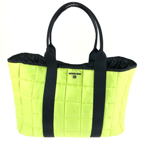 【中古品】【メンズ】 Michael Kors マイケルコース 33S2TBKT3U ブルックリン キルティング トートバッグ ハンドバッグ カバン 188-250916-na-10-tag カラー：イエロー系 万代Net店