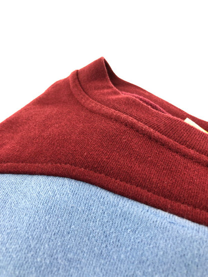 【中古品】【メンズ】 CARHARTT REWORKED カーハート リワークド CREWNECK SWEATSHIRT クルーネック スウェットシャツ トレーナー 長袖 トップス 146-260514-ki-09-tagh サイズ：XL カラー：レッド/ブルー 万代Net店