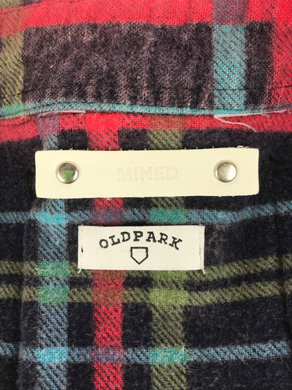 【中古品】【メンズ】 MINEDENIM マインデニム × OLDPARK オールドパーク REBUILD LAYERED SHIRTS MND-20AWOP002-98-022 リビルド レイヤード シャツ 長袖シャツ 140-251004-na-07-tag サイズ：2 カラー：マルチカラー 万代Net店