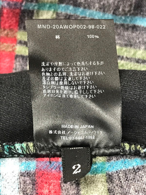 【中古品】【メンズ】 MINEDENIM マインデニム × OLDPARK オールドパーク REBUILD LAYERED SHIRTS MND-20AWOP002-98-022 リビルド レイヤード シャツ 長袖シャツ 140-251004-na-07-tag サイズ：2 カラー：マルチカラー 万代Net店