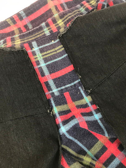 【中古品】【メンズ】 MINEDENIM マインデニム × OLDPARK オールドパーク REBUILD LAYERED SHIRTS MND-20AWOP002-98-022 リビルド レイヤード シャツ 長袖シャツ 140-251004-na-07-tag サイズ：2 カラー：マルチカラー 万代Net店