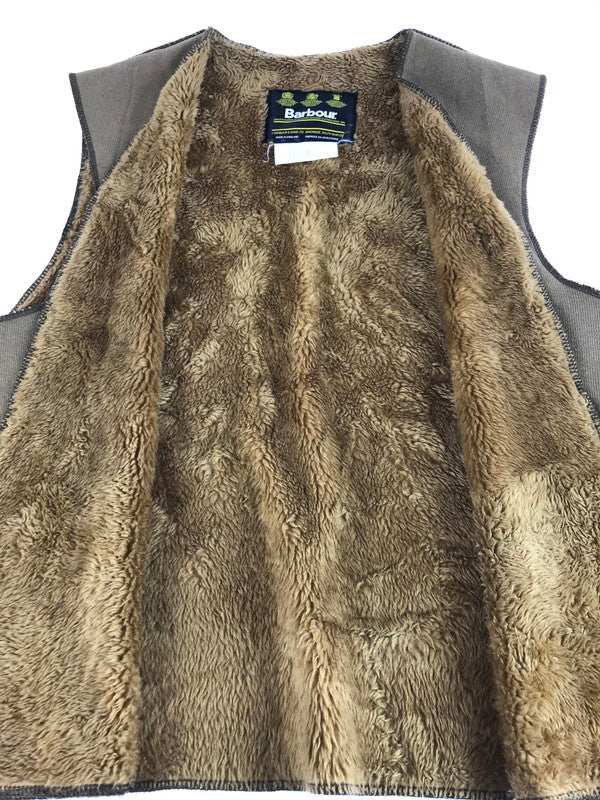 【中古品】Barbour バーブァー ACRYLIC LINING パイルライナーベスト ライトアウター 144-250918-rt-03-tag カラー：カーキ 万代Net店