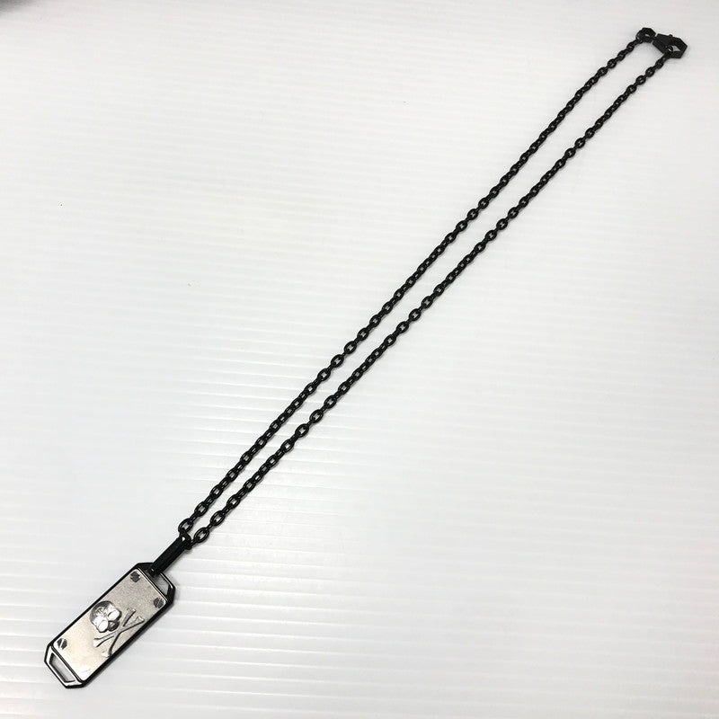 【中古品】【メンズ】 PHILIPP PLEIN フィリップ プレイン ドッグタグ プレート ネックレス アクセサリー 192-260627-na-17-tagh カラー：ブラック 万代Net店
