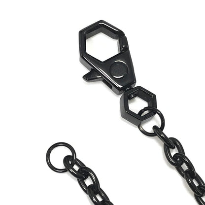 【中古品】【メンズ】 PHILIPP PLEIN フィリップ プレイン ドッグタグ プレート ネックレス アクセサリー 192-260627-na-17-tagh カラー：ブラック 万代Net店