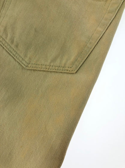 【中古品】【メンズ】 WAREHOUSE ウエアハウス STRAIGHT DENIM PANTS 旧タグ 501XXレプリカ ストレートデニム アメカジ 156-260823-su-09-tagh サイズ：33 カラー：ベージュ 万代Net店