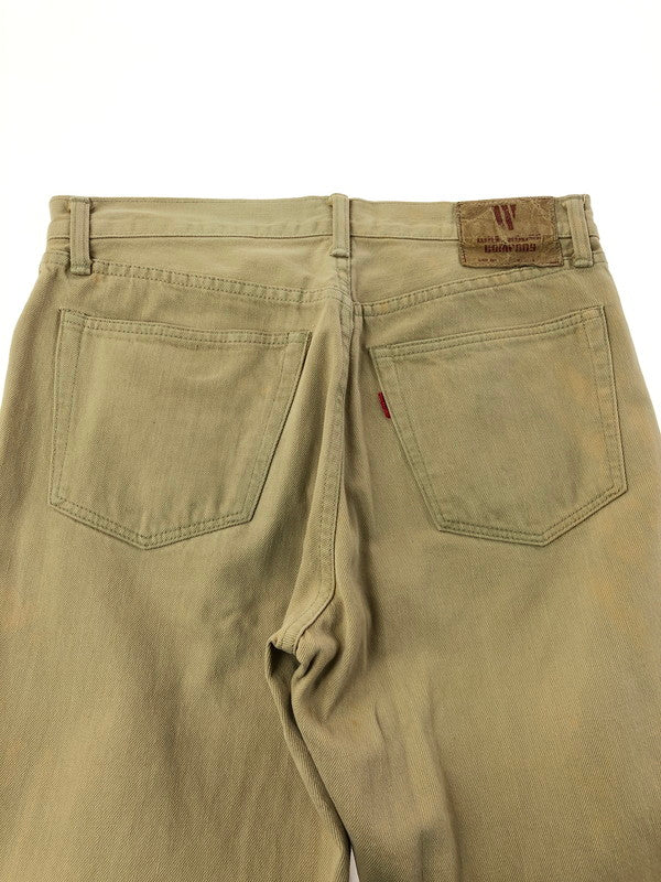 【中古品】【メンズ】 WAREHOUSE ウエアハウス STRAIGHT DENIM PANTS 旧タグ 501XXレプリカ ストレートデニム アメカジ 156-260823-su-09-tagh サイズ：33 カラー：ベージュ 万代Net店