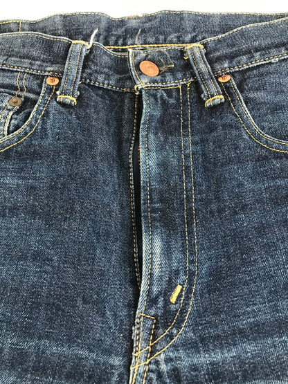 【中古品】【メンズ】 WAREHOUSE ウエアハウス STRAIGHT DENIM PANTS LOT1107 ストレート デニム パンツ ジーンズ ボトムス 156-250921-rt-19-tag サイズ：33 カラー：インディゴ 万代Net店