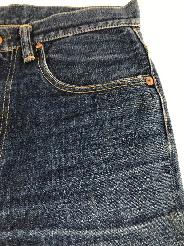 【中古品】【メンズ】 WAREHOUSE ウエアハウス STRAIGHT DENIM PANTS LOT1107 ストレート デニム パンツ ジーンズ ボトムス 156-250921-rt-19-tag サイズ：33 カラー：インディゴ 万代Net店