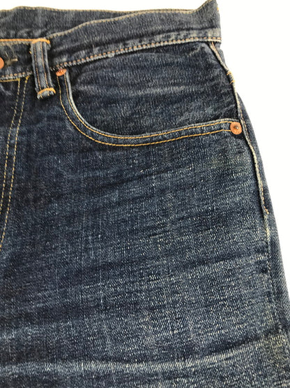 【中古品】【メンズ】 WAREHOUSE ウエアハウス STRAIGHT DENIM PANTS LOT1107 ストレート デニム パンツ ジーンズ ボトムス 156-250921-rt-19-tag サイズ：33 カラー：インディゴ 万代Net店