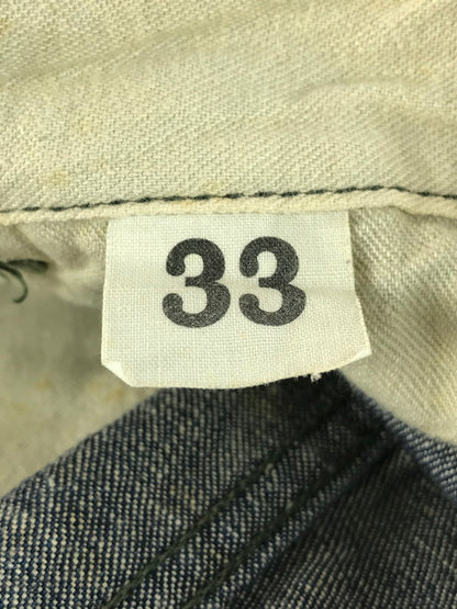【中古品】【メンズ】 BUTTON FLY DENIM WIDE PANTS ボタンフライ デニム ワイドパンツ ジーンズ ボトムス 156-250921-rt-17-tag サイズ：33 カラー：インディゴ 万代Net店