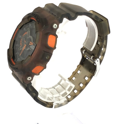 【中古品】【メンズ】 G-SHOCK ジーショック ANALOG-DIGITAL 110 SERIES GA-110LS-1AJF アナログ デジタル クォーツ 腕時計 時計 196-250925-rt-28-tag カラー：クリアブラック 万代Net店