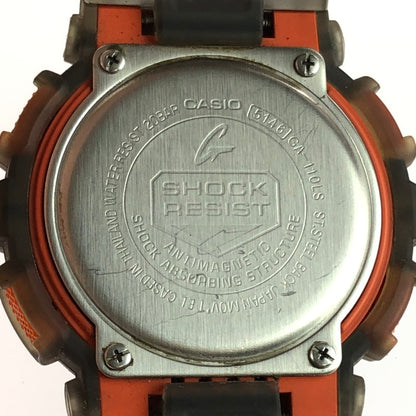 【中古品】【メンズ】 G-SHOCK ジーショック ANALOG-DIGITAL 110 SERIES GA-110LS-1AJF アナログ デジタル クォーツ 腕時計 時計 196-250925-rt-28-tag カラー：クリアブラック 万代Net店