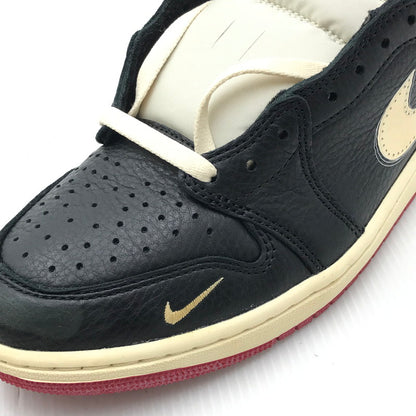 【中古品】【メンズ】 NIKE ナイキ × NIGEL SYLVESTER AIR JORDAN 1 RETRO LOW OG BETTER WITH TIME IB8958-001 エアジョーダン1 レトロ ロー スニーカー 160-250928-rt-06-tag サイズ：28cm カラー：BLACK/MUSLIN 万代Net店