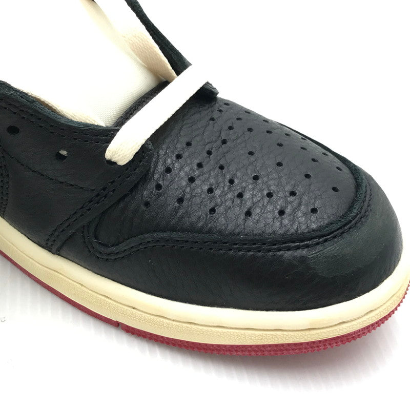 【中古品】【メンズ】 NIKE ナイキ × NIGEL SYLVESTER AIR JORDAN 1 RETRO LOW OG BETTER WITH TIME IB8958-001 エアジョーダン1 レトロ ロー スニーカー 160-250928-rt-06-tag サイズ：28cm カラー：BLACK/MUSLIN 万代Net店