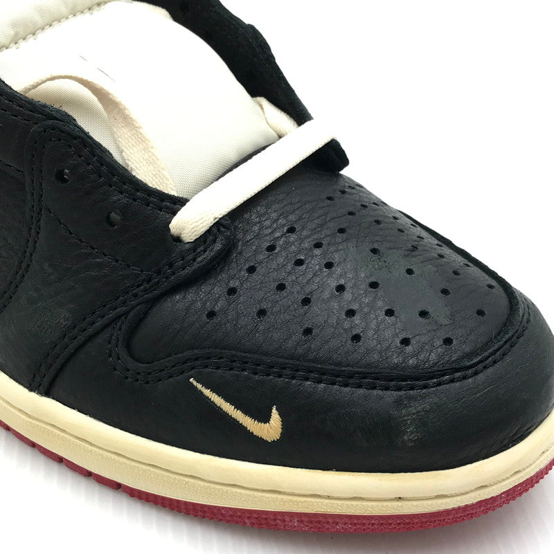 【中古品】【メンズ】 NIKE ナイキ × NIGEL SYLVESTER AIR JORDAN 1 RETRO LOW OG BETTER WITH TIME IB8958-001 エアジョーダン1 レトロ ロー スニーカー 160-250928-rt-06-tag サイズ：28cm カラー：BLACK/MUSLIN 万代Net店