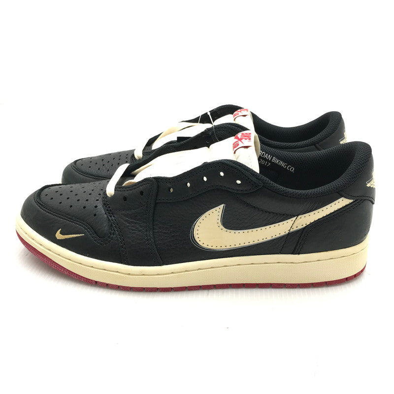 【中古品】【メンズ】 NIKE ナイキ × NIGEL SYLVESTER AIR JORDAN 1 RETRO LOW OG BETTER WITH TIME IB8958-001 エアジョーダン1 レトロ ロー スニーカー 160-250928-rt-06-tag サイズ：28cm カラー：BLACK/MUSLIN 万代Net店