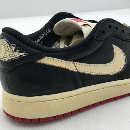 【中古品】【メンズ】 NIKE ナイキ × NIGEL SYLVESTER AIR JORDAN 1 RETRO LOW OG BETTER WITH TIME IB8958-001 エアジョーダン1 レトロ ロー スニーカー 160-250928-rt-06-tag サイズ：28cm カラー：BLACK/MUSLIN 万代Net店