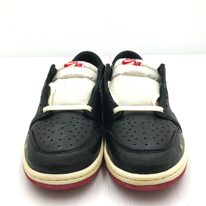 【中古品】【メンズ】 NIKE ナイキ × NIGEL SYLVESTER AIR JORDAN 1 RETRO LOW OG BETTER WITH TIME IB8958-001 エアジョーダン1 レトロ ロー スニーカー 160-250928-rt-06-tag サイズ：28cm カラー：BLACK/MUSLIN 万代Net店
