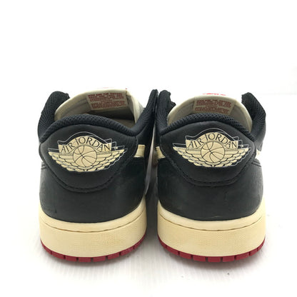 【中古品】【メンズ】 NIKE ナイキ × NIGEL SYLVESTER AIR JORDAN 1 RETRO LOW OG BETTER WITH TIME IB8958-001 エアジョーダン1 レトロ ロー スニーカー 160-250928-rt-06-tag サイズ：28cm カラー：BLACK/MUSLIN 万代Net店