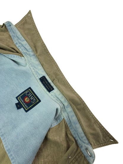 【中古品】【メンズ】 80's LINEN COTTON S/S SHIRT 80年代 リネン コットン ショートスリーブ シャツ トップス 146-260410-rt-17-tag サイズ：M カラー：ベージュ系 万代Net店