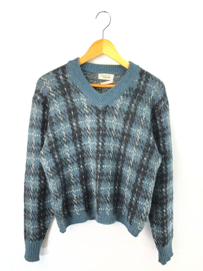 【現状渡し品】【メンズ】 PURITAN ピューリタン 60'S V NECK KNIT SWEATHER 60年代 Vネック ニット セーター 146-250920-na-17-tag サイズ：42 カラー：ブルー系 万代Net店