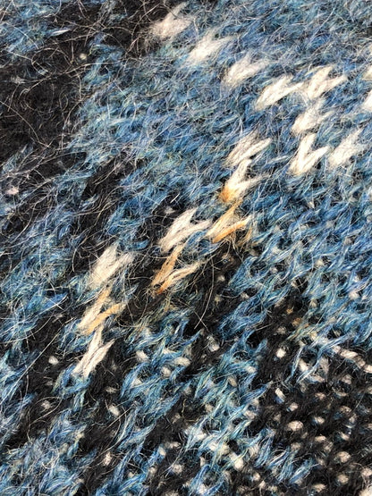 【現状渡し品】【メンズ】 PURITAN ピューリタン 60'S V NECK KNIT SWEATHER 60年代 Vネック ニット セーター 146-250920-na-17-tag サイズ：42 カラー：ブルー系 万代Net店