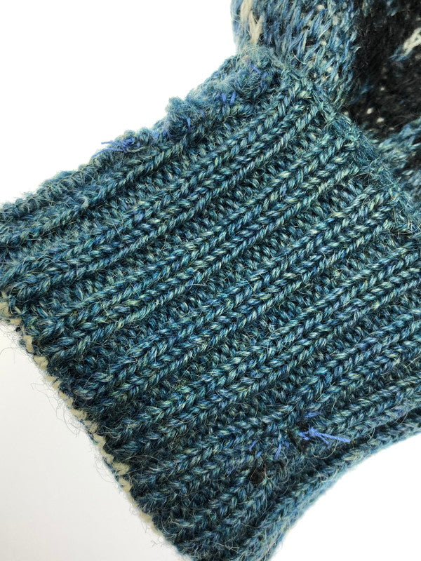 【現状渡し品】【メンズ】 PURITAN ピューリタン 60'S V NECK KNIT SWEATHER 60年代 Vネック ニット セーター 146-250920-na-17-tag サイズ：42 カラー：ブルー系 万代Net店