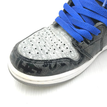 【中古品】【メンズ】 NIKE ナイキ AIR JORDAN 1 HIGH OG 555088-036 エアジョーダン 1 ハイ スニーカー 靴 160-250917-na-13-tag サイズ：26cm US 8 カラー："REBELLIONAIRE" BLACK/WHITE-PARTICLE GREY 万代Net店