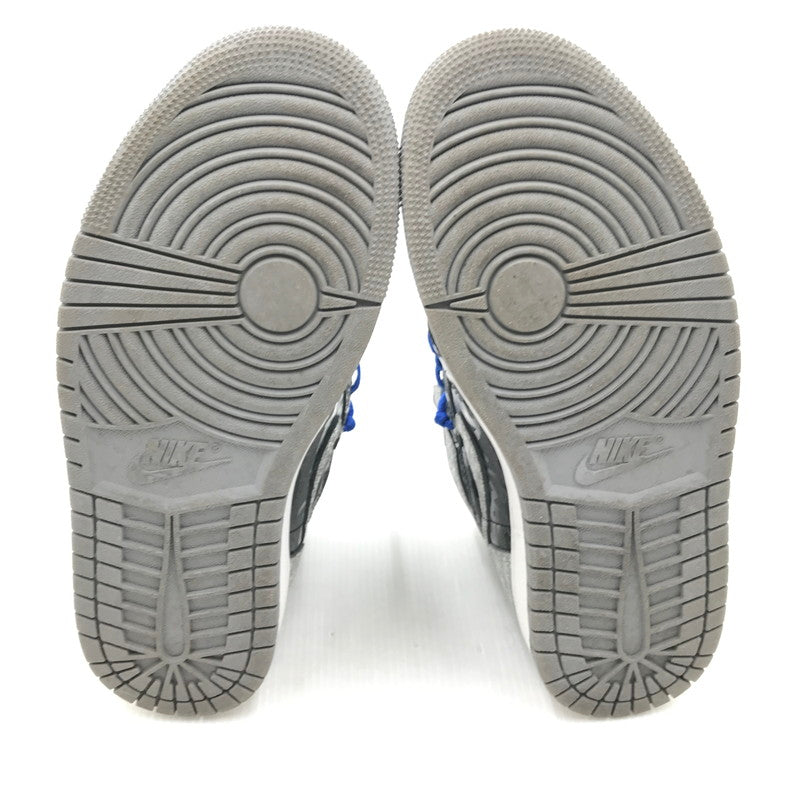 【中古品】【メンズ】 NIKE ナイキ AIR JORDAN 1 HIGH OG 555088-036 エアジョーダン 1 ハイ スニーカー 靴 160-250917-na-13-tag サイズ：26cm US 8 カラー："REBELLIONAIRE" BLACK/WHITE-PARTICLE GREY 万代Net店