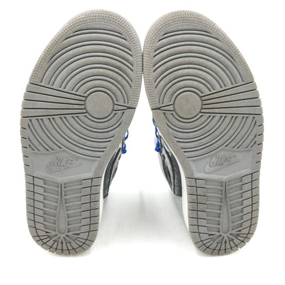 【中古品】【メンズ】 NIKE ナイキ AIR JORDAN 1 HIGH OG 555088-036 エアジョーダン 1 ハイ スニーカー 靴 160-250917-na-13-tag サイズ：26cm US 8 カラー："REBELLIONAIRE" BLACK/WHITE-PARTICLE GREY 万代Net店