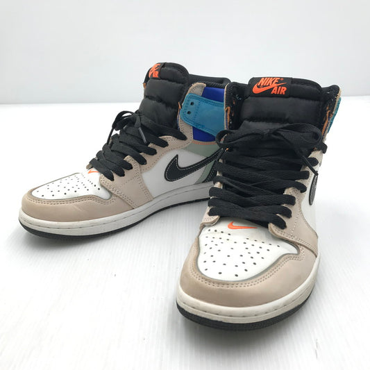 【中古品】【メンズ】 NIKE ナイキ AIR JORDAN 1 HIGH OG DC6515-100 エアジョーダン 1 ハイ スニーカー 靴 160-250917-na-15-tag サイズ：26cm US 8 カラー：WHITE/TOTAL ORANGE-MULTI COLOR 万代Net店