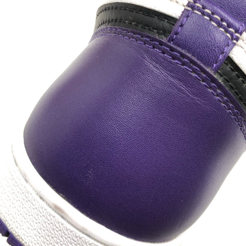 【中古品】【メンズ】 NIKE ナイキ AIR JORDAN HIGH OG 555088-500 エアジョーダン1 レトロ ハイ OG スニーカー 靴 160-250925-rt-15-tag サイズ：28.5cm US 10.5 カラー：COURT PURPLE/BLACK-WHITE 万代Net店