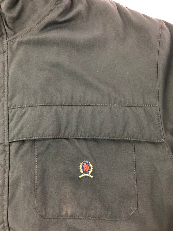 【現状渡し品】【メンズ】 TOMMY HILFIGER トミーヒルフィガー 00's WINTER ZIP-UP HEAVY COAT GREEN HWA-SZC 2000年代 ヘビーコート 146-260823-su-05-tagh サイズ：XXL カラー：グリーン 万代Net店