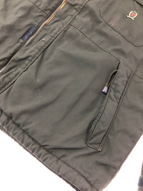 【現状渡し品】【メンズ】 TOMMY HILFIGER トミーヒルフィガー 00's WINTER ZIP-UP HEAVY COAT GREEN HWA-SZC 2000年代 ヘビーコート 146-260823-su-05-tagh サイズ：XXL カラー：グリーン 万代Net店