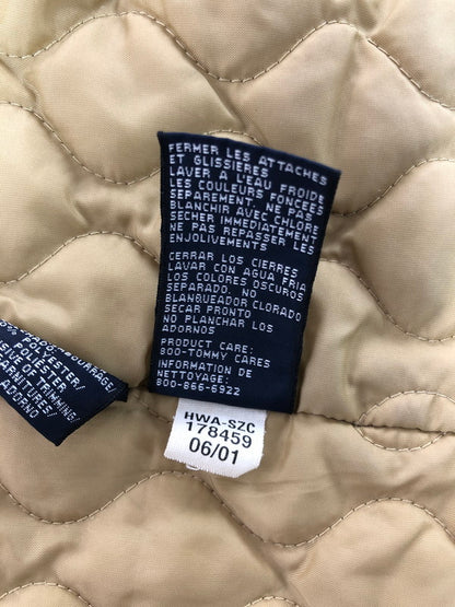 【現状渡し品】【メンズ】 TOMMY HILFIGER トミーヒルフィガー 00's WINTER ZIP-UP HEAVY COAT GREEN HWA-SZC 2000年代 ヘビーコート 146-260823-su-05-tagh サイズ：XXL カラー：グリーン 万代Net店