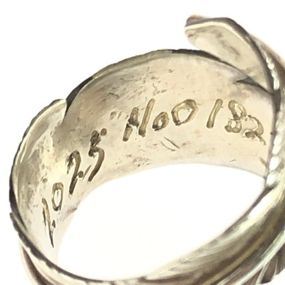 【中古品】【レディース】 BIG HAND ビッグハンド FEATHER RING フェザーリング アクセサリー 191-250925-rt-25-tag カラー：シルバー 万代Net店