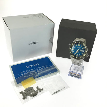 【中古品】【メンズ】 SEIKO セイコー PROSPEX DIVER SCUBA 4R36-08C0 SBDY045 プロスペックス ダイバー スキューバ デイデイト オートマティック 腕時計 余りコマ5個 197-251018-na-02-tag カラー：シルバー 万代Net店