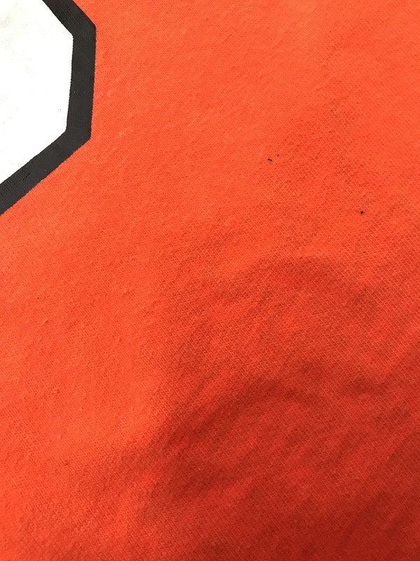 【中古品】【メンズ】 CHAMPION チャンピオン 80's CLEVELAND BROWNS FOOTBALL S/S TEE 80年代 フットボール Tシャツ 半袖Tシャツ トリコタグ前期 146-260511-ty-01-tagh サイズ：XL カラー：オレンジ 万代Net店
