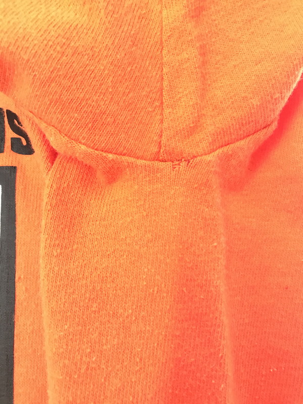 【中古品】【メンズ】 CHAMPION チャンピオン 80's CLEVELAND BROWNS FOOTBALL S/S TEE 80年代 フットボール Tシャツ 半袖Tシャツ トリコタグ前期 146-260511-ty-01-tagh サイズ：XL カラー：オレンジ 万代Net店