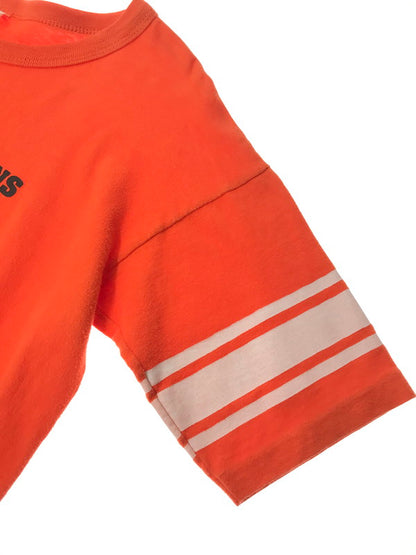 【中古品】【メンズ】 CHAMPION チャンピオン 80's CLEVELAND BROWNS FOOTBALL S/S TEE 80年代 フットボール Tシャツ 半袖Tシャツ トリコタグ前期 146-260511-ty-01-tagh サイズ：XL カラー：オレンジ 万代Net店