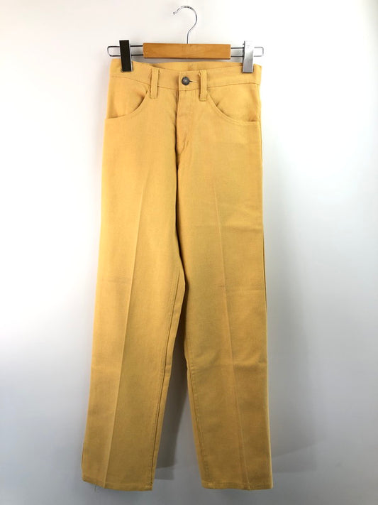 【中古品】【メンズ】 STA-PREST 60～70's BIG E FLARE PANTS ステイ プレスト 60～70年代 ビッグE フレア パンツ ボトムス 157-250922-rt-06-tag サイズ：不明 カラー：イエロー 万代Net店