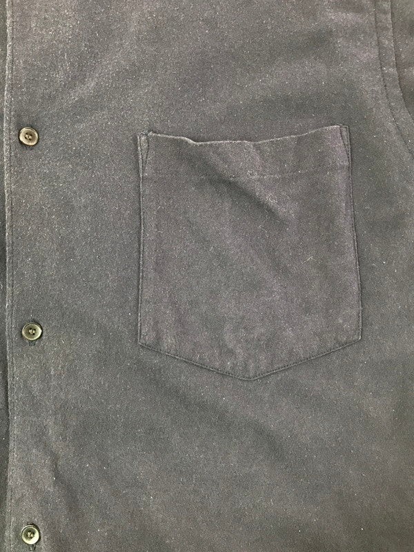 【中古品】【メンズ】 COMOLI コモリ 24SS JERSEY COMOLI SHIRT Z01－05015 ジャージー コモリ シャツ 140-260522-rt-17-tagh サイズ：2 カラー：ネイビー 万代Net店