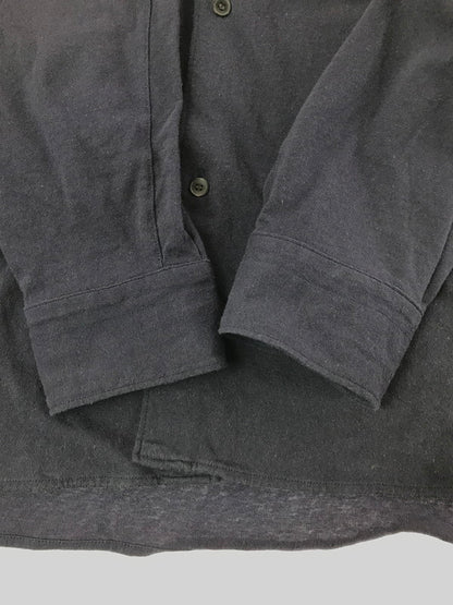 【中古品】【メンズ】 COMOLI コモリ 24SS JERSEY COMOLI SHIRT Z01－05015 ジャージー コモリ シャツ 140-260522-rt-17-tagh サイズ：2 カラー：ネイビー 万代Net店
