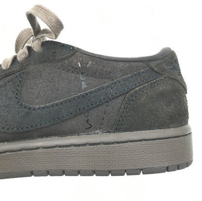 【中古品】【メンズ】 NIKE ナイキ × TRAVIS SCOTT トラヴィス スコット コラボ AIR JORDAN 1 LOW OG SP VELVET DM7866-202 スニーカー 靴 160-250926-rt-02-tag サイズ：27ccm US 9 カラー：ベルベットブラウン アンド ダークモカ 万代Net店
