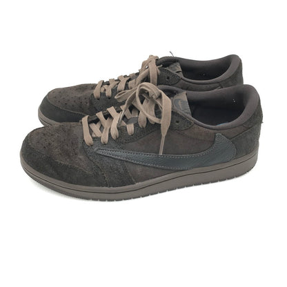 【中古品】【メンズ】 NIKE ナイキ × TRAVIS SCOTT トラヴィス スコット コラボ AIR JORDAN 1 LOW OG SP VELVET DM7866-202 スニーカー 靴 160-250926-rt-02-tag サイズ：27ccm US 9 カラー：ベルベットブラウン アンド ダークモカ 万代Net店