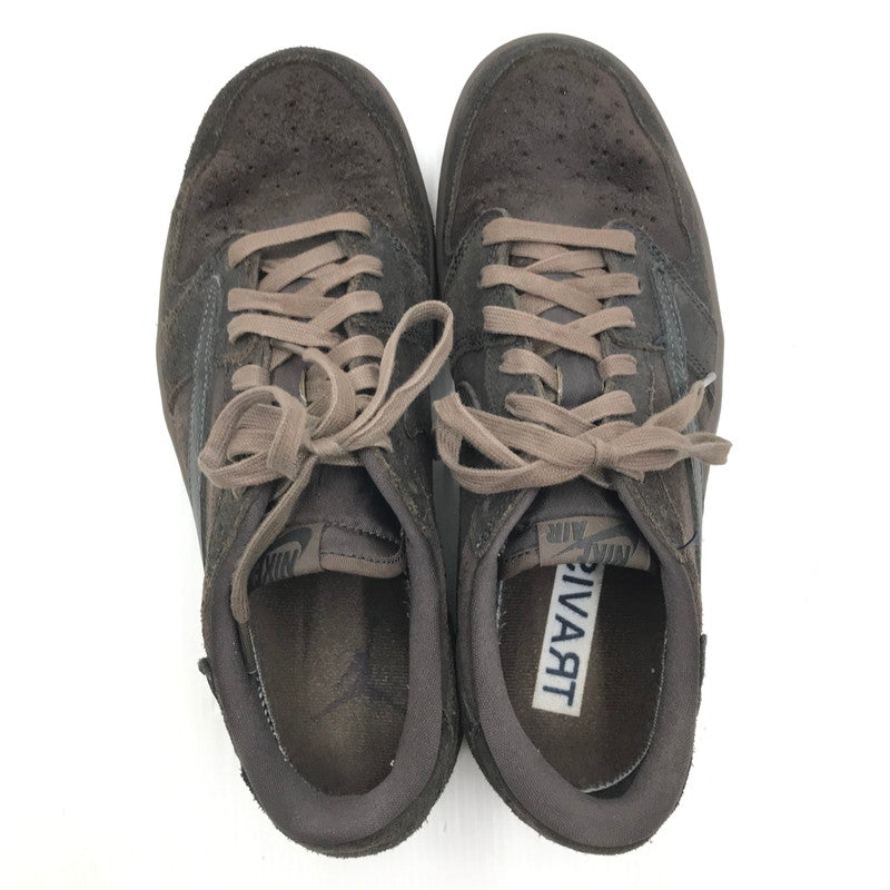 【中古品】【メンズ】 NIKE ナイキ × TRAVIS SCOTT トラヴィス スコット コラボ AIR JORDAN 1 LOW OG SP VELVET DM7866-202 スニーカー 靴 160-250926-rt-02-tag サイズ：27ccm US 9 カラー：ベルベットブラウン アンド ダークモカ 万代Net店