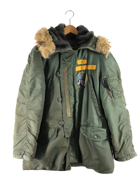 【ジャンク品】【メンズ】 / U.S.AIRFORCE アメリカ軍 N-3B 60’s CONMER ZIP FLIGHT JACKET 60年代 コンマ―ジップ フライトジャケット アウター ヴィンテージ 146-250927-rt-15-tag サイズ：M カラー：オリーブ 万代Net店